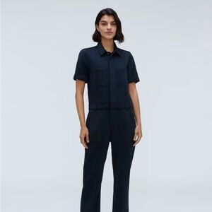 Everlane Super Soft Jean Coverall - Ink Wash